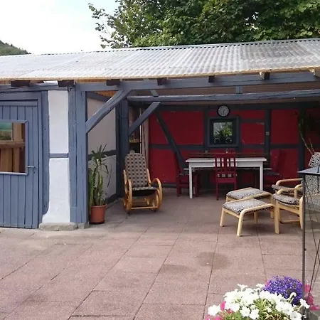 Ferienhaus Vom Bahratal Hausen  Zewnętrze zdjęcie